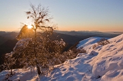 Alba nevosa dal Linzone - FOTOGALLERY